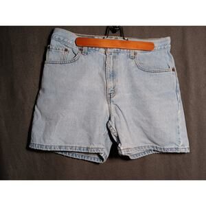 Vintage Levi’s 505 Women’s Shorts 10 Light Wash 977 Y2K 2000s Denim VTG